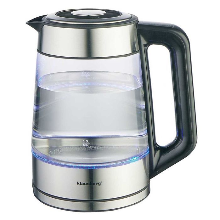 Czajnik Elektryczny Szklany 1,7L Klausberg Kb-7888 Led Rgb