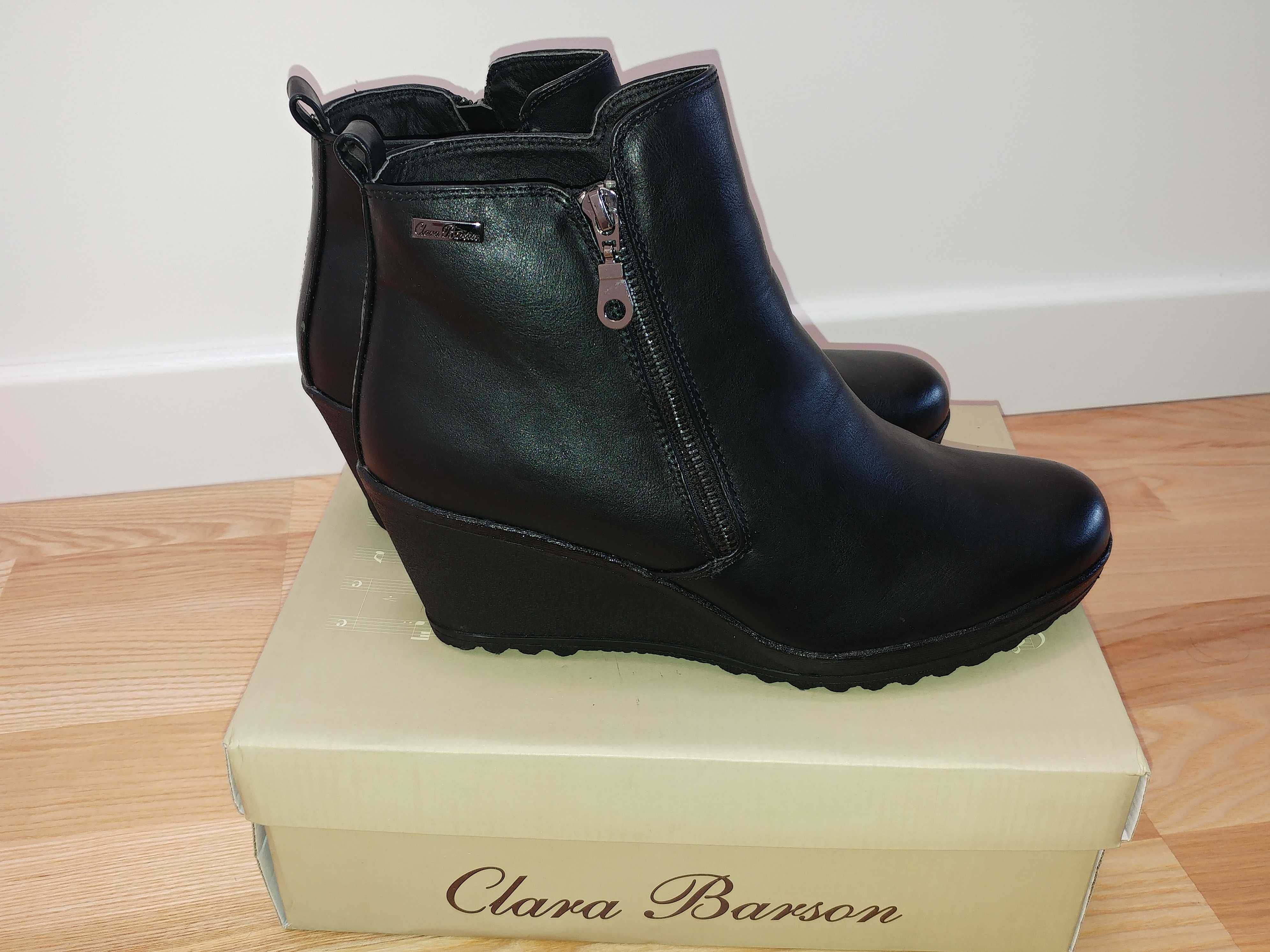 Buty zimowe botki clara barson r 41