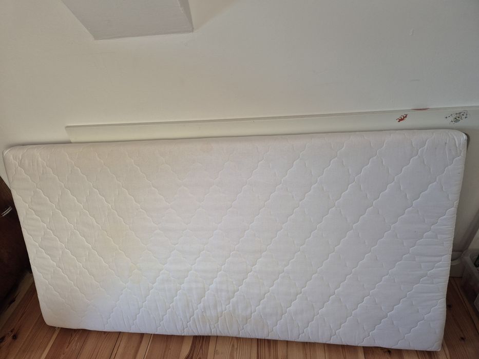 Materac dziecięcy 140 x 70 pianka kokos