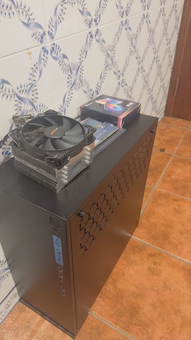 Torre + memora ram 16gb + refrigerador de processador