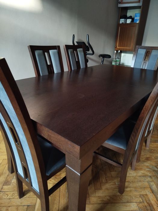 Stół do jadalni 6 krzeseł