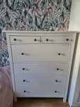 Komoda Ikea Hemnes biała