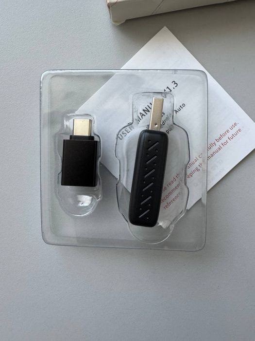 Бездротовий адаптер Apple CarPlay та Android Auto