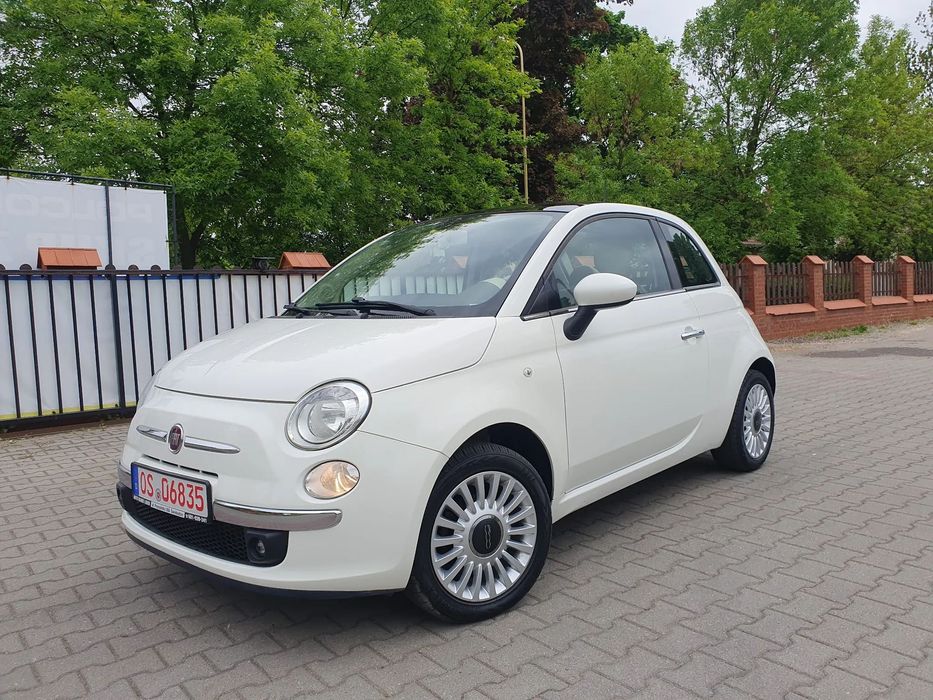 Fiat 500 Fiat 500 1.2 Klima Alu Panorama stan bdb po opłatach !!!