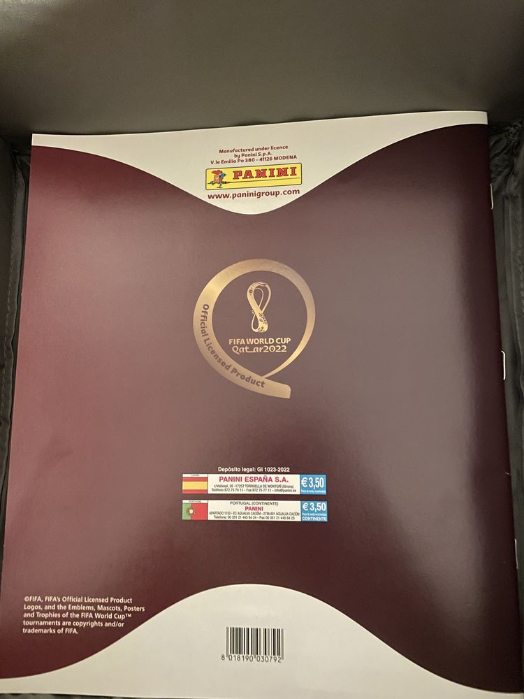 Album do mundial 2022 Qatar