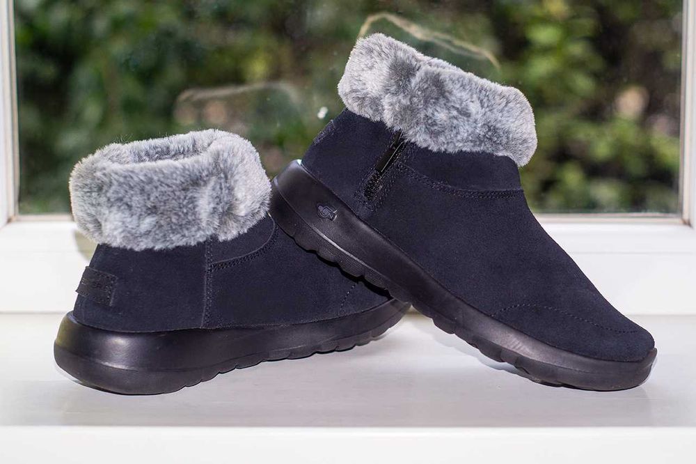 Черевики Skechers On-The-Go Joy Plush Dreams 144003 BKGY 37 р оригінал