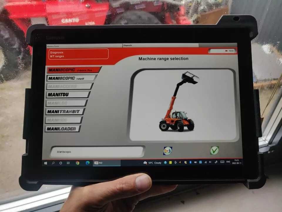 ZESTAW Diagnostyczny Manitou MST Maszyny Budowlane MT MLT MRT MLA