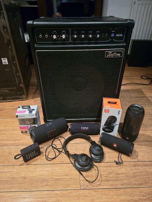 Głośniki jbl Wzmacniacz kustom