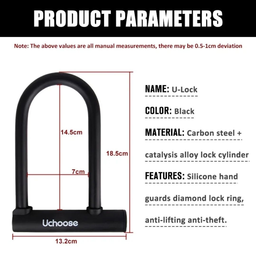 Zapięcie do roweru U - lock