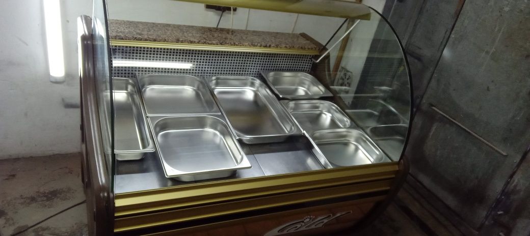 Гастроємкість, підноси, посуд з нержавійки