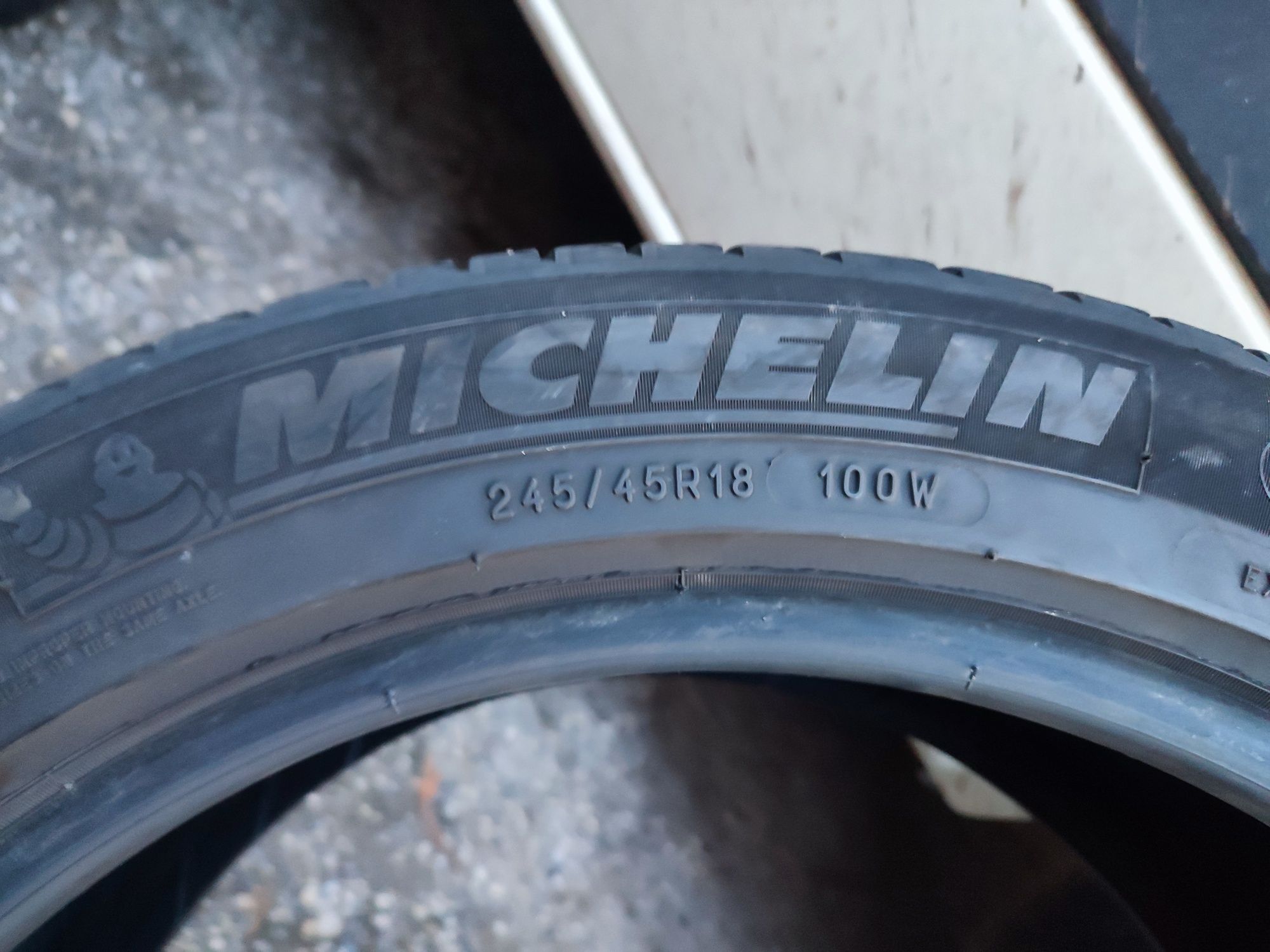 Dwie opony Michelin Primacy3 245/45/18 100W