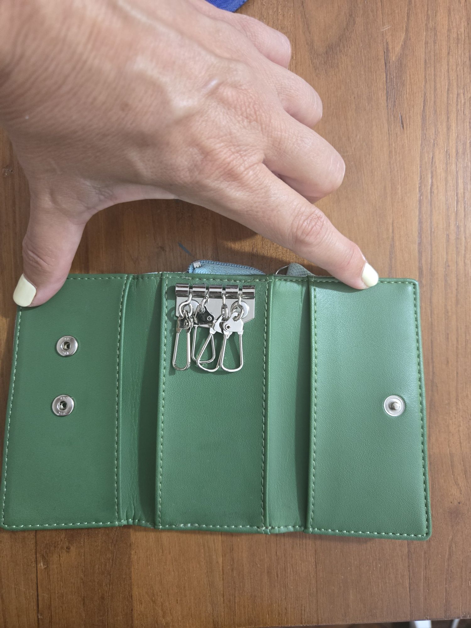 Porta chaves, cartão e moedas Lacoste