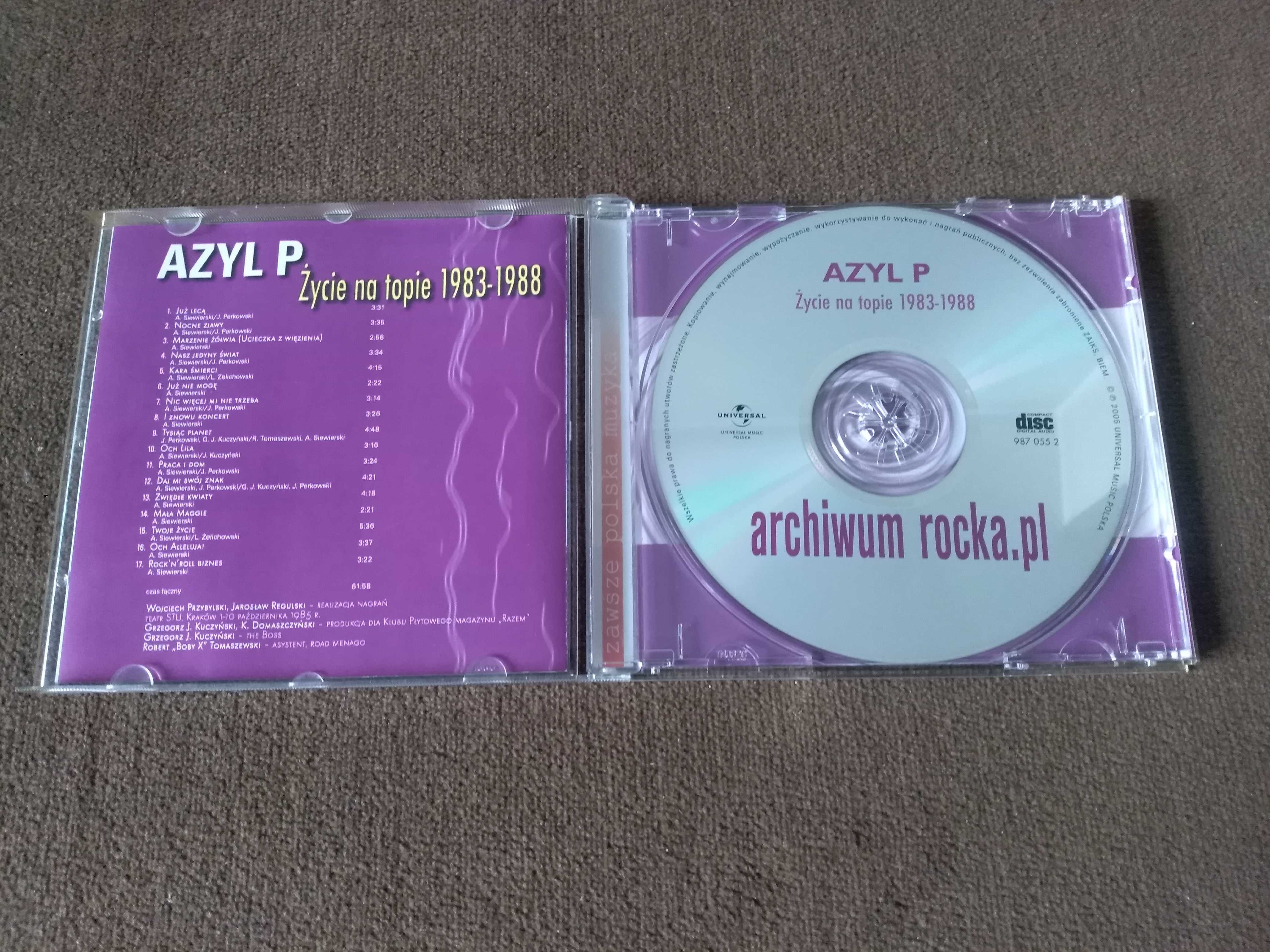 Azyl P. Życie Na Topie. 2005 Universal.