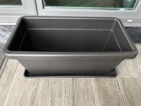 Floreira 30lt artevasi cinza antracite