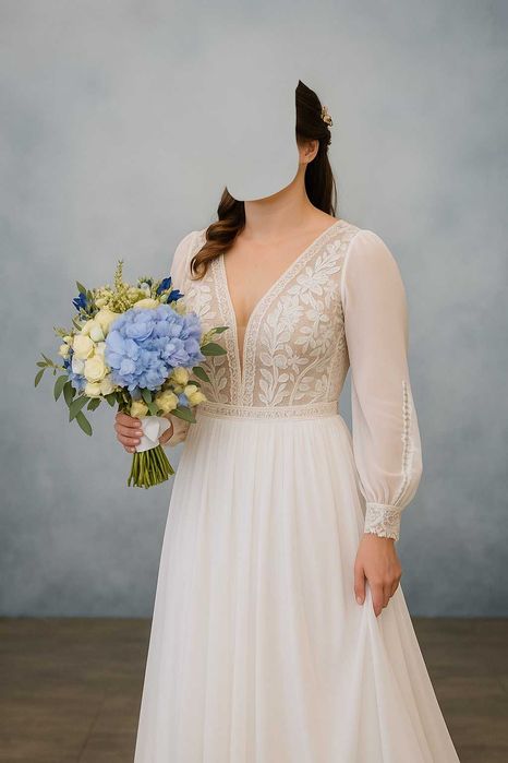 "Miłość zaklęta w koronce - suknia ślubna marzeń"