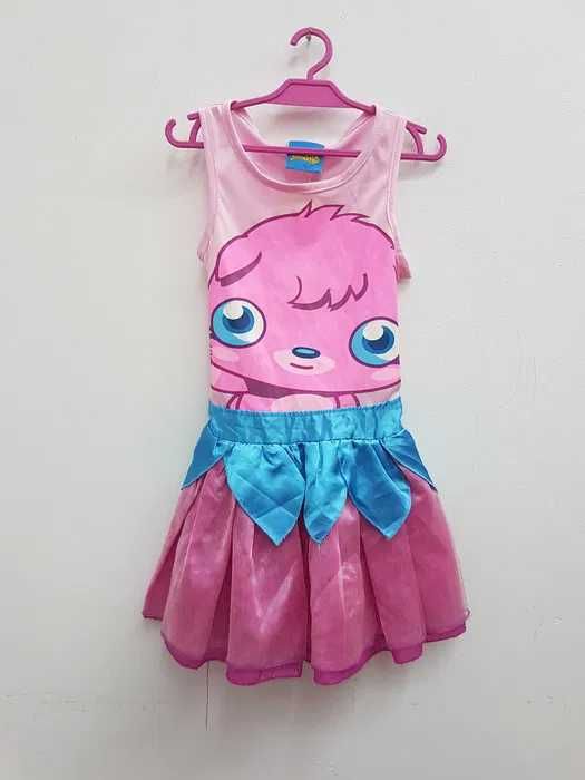 Strój karnawałowy sukienka Moshi Monsters 112 - 122 cm G087