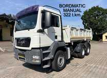 MAN 26.400 TGS wywrotka 3-str., 6x4, MEILLER, BORDMATIC, MANUAL, 322 t.km.  wywrotka, 3-str., BORDMATIC, MEILLER, MANUAL, 322 t.km.