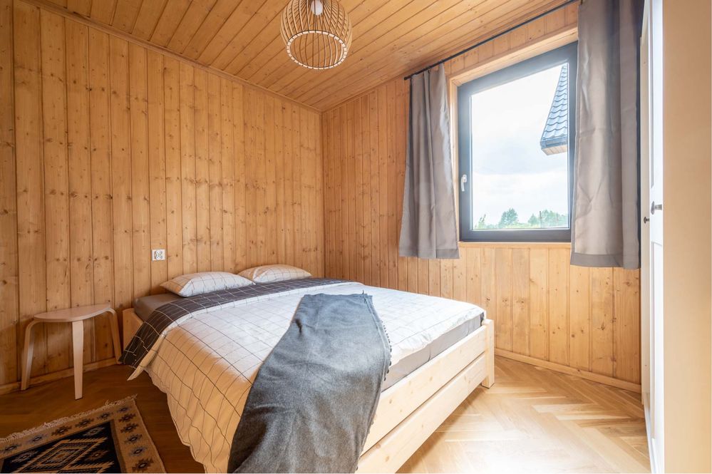 Domek z prywatną balią/ jacuzzi nad morzem