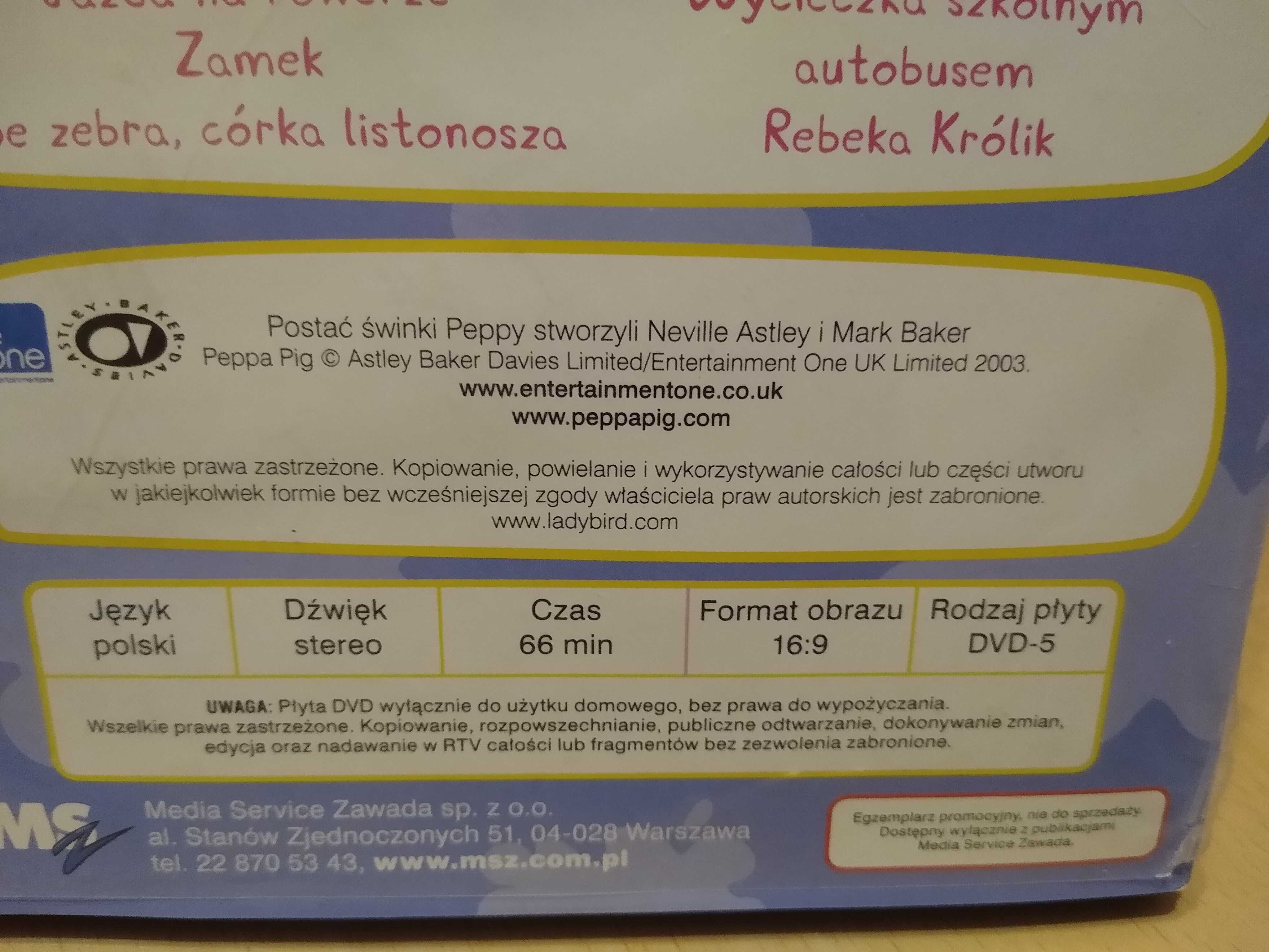 Bajka DVD - Świnka Peppa. Malowanie.