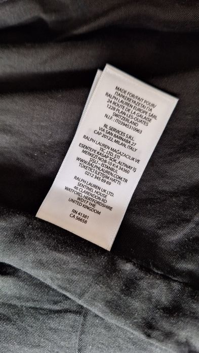 Polo Ralph Lauren kurtka motocyklowa skóra XL