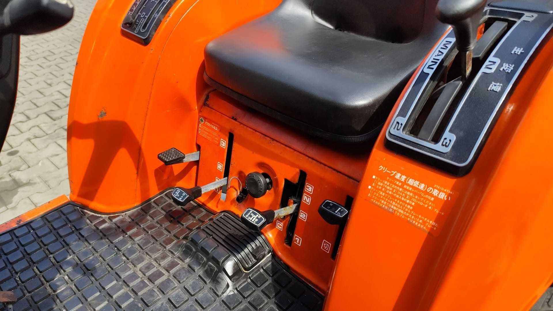 Japoński traktorek Kubota Saturn x20 glebogryzarka 4x4 20km
