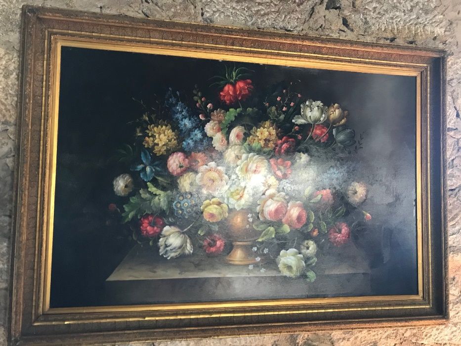 Quadro Escola Inglesa de dimesões raras