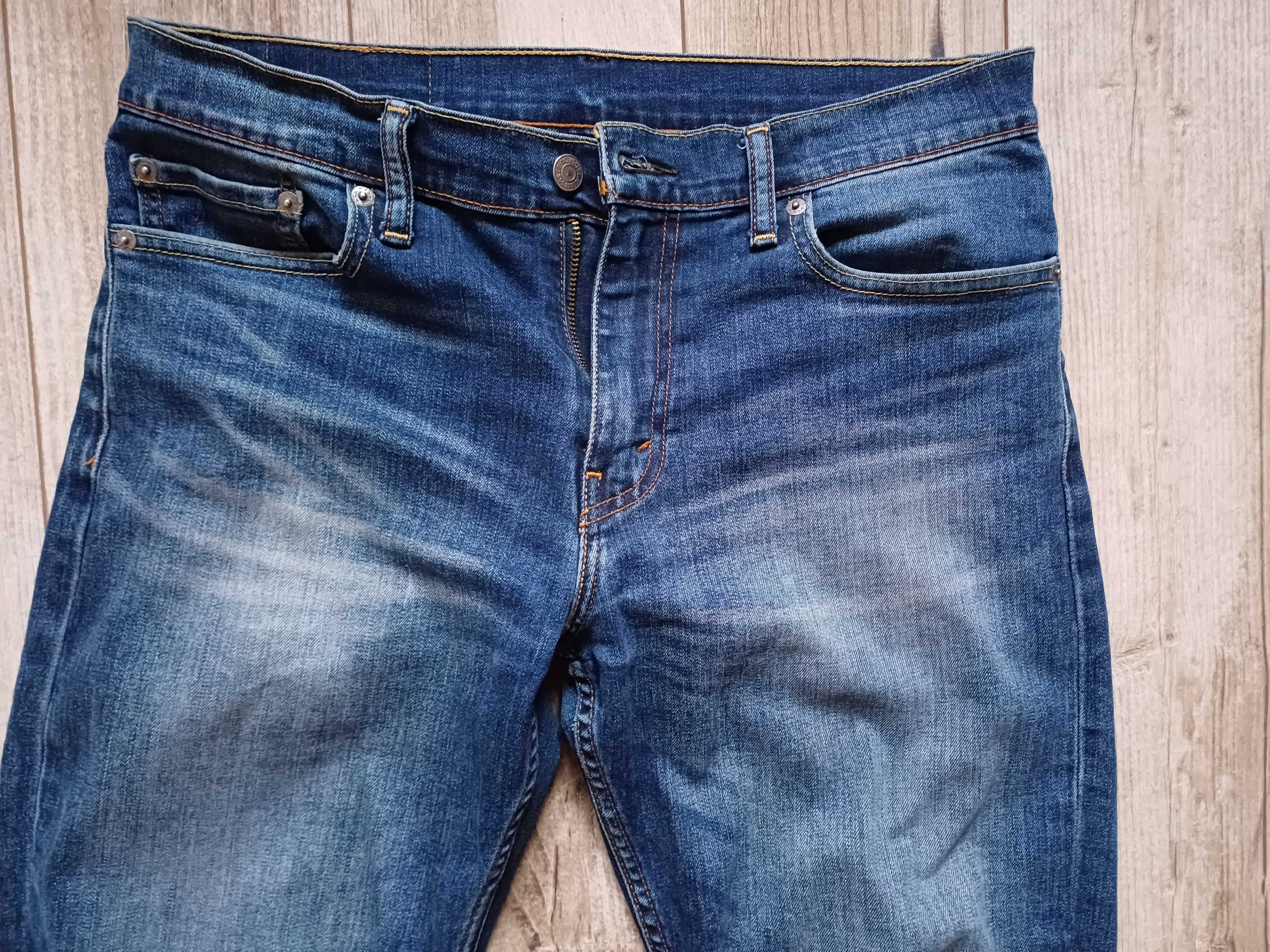 Męskie spodnie jeansy Levis 32/32. Super stan. Pas 43.