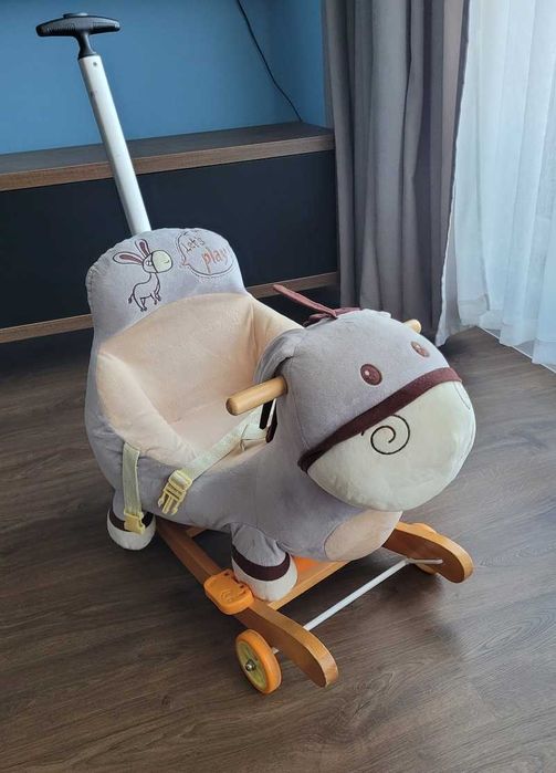 Bujak, jeździk z rączką 3w1 Kidsee