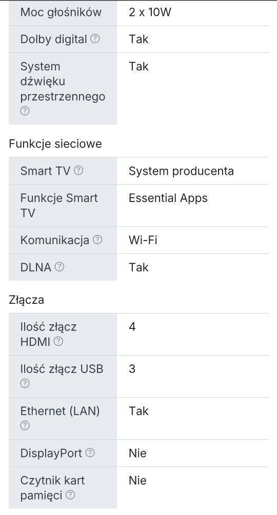 Panasonic 48cali 4K UHD DVB-T2 SMART telewizor