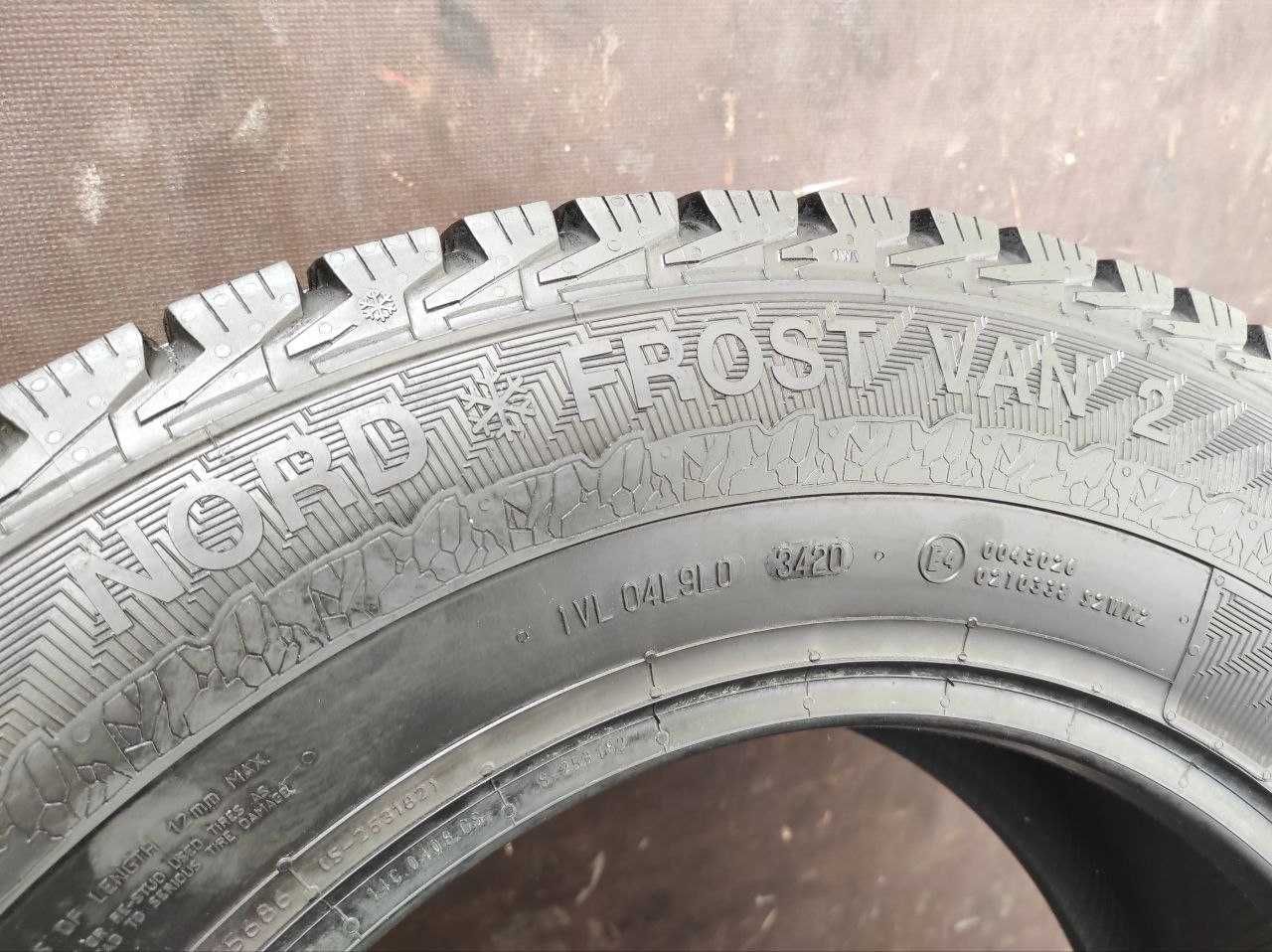 Gislaved Nord Frost Van 2 235/65r16c 4шт, 20год, 5,4мм, M+S