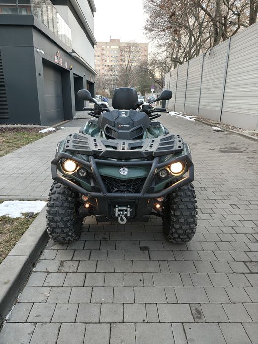 CAN-AM OUTLANDER Xu+ 650 Max,62HP,2021r, 3170km/119Mth, ZADBANY