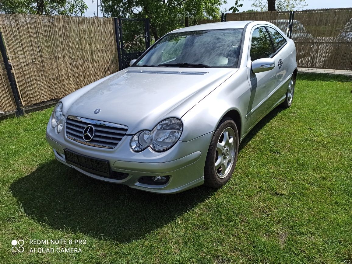 Mercedes CL 203 1.8 k 143 km 112 tys. Km 2005 rok manual benzyna