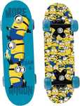 NOVO! Minions mini skate de madeira, 43 x 12 x 8 cm