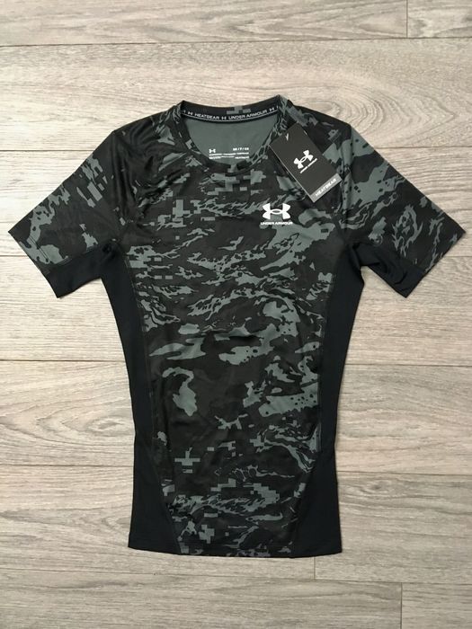 Футболка Under Armour HG Armour Camo Comp Ss