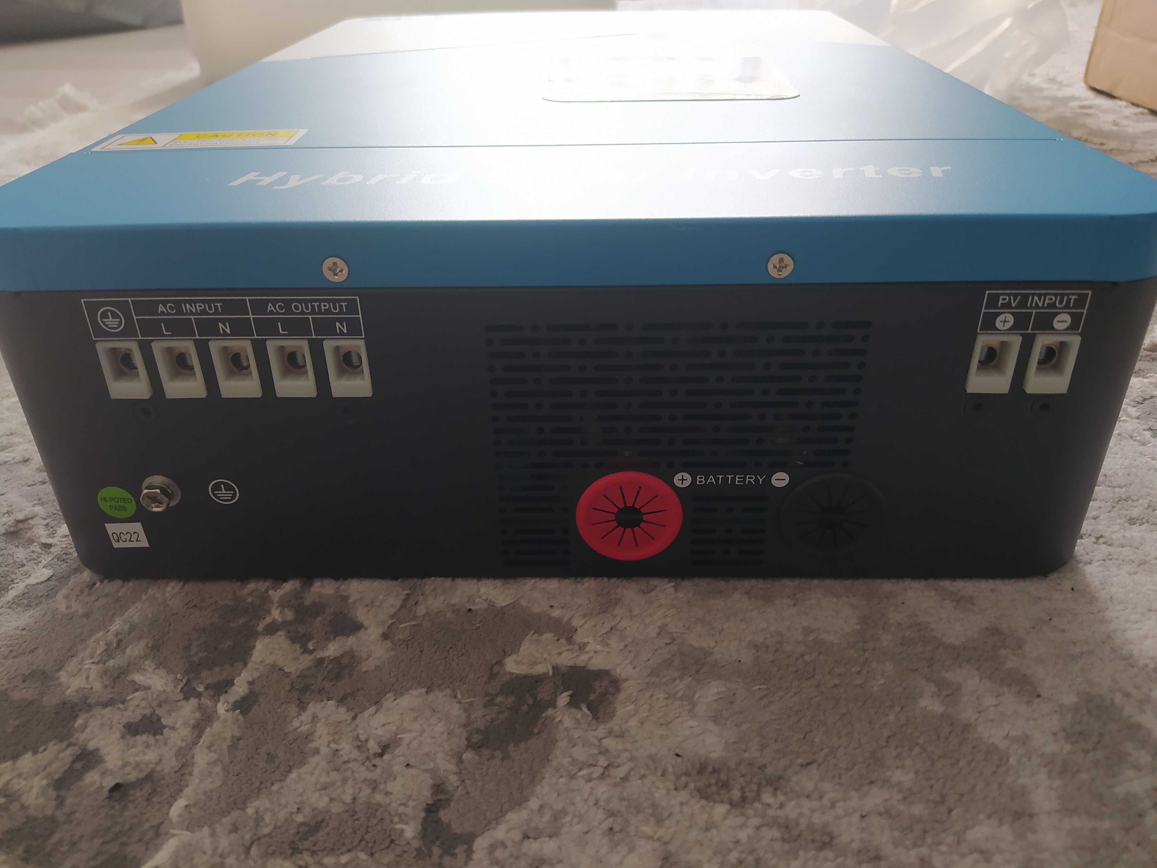 Комплект для резервного живлення EASUN 6200 Вт. LiFePO4. Бмс з екраном