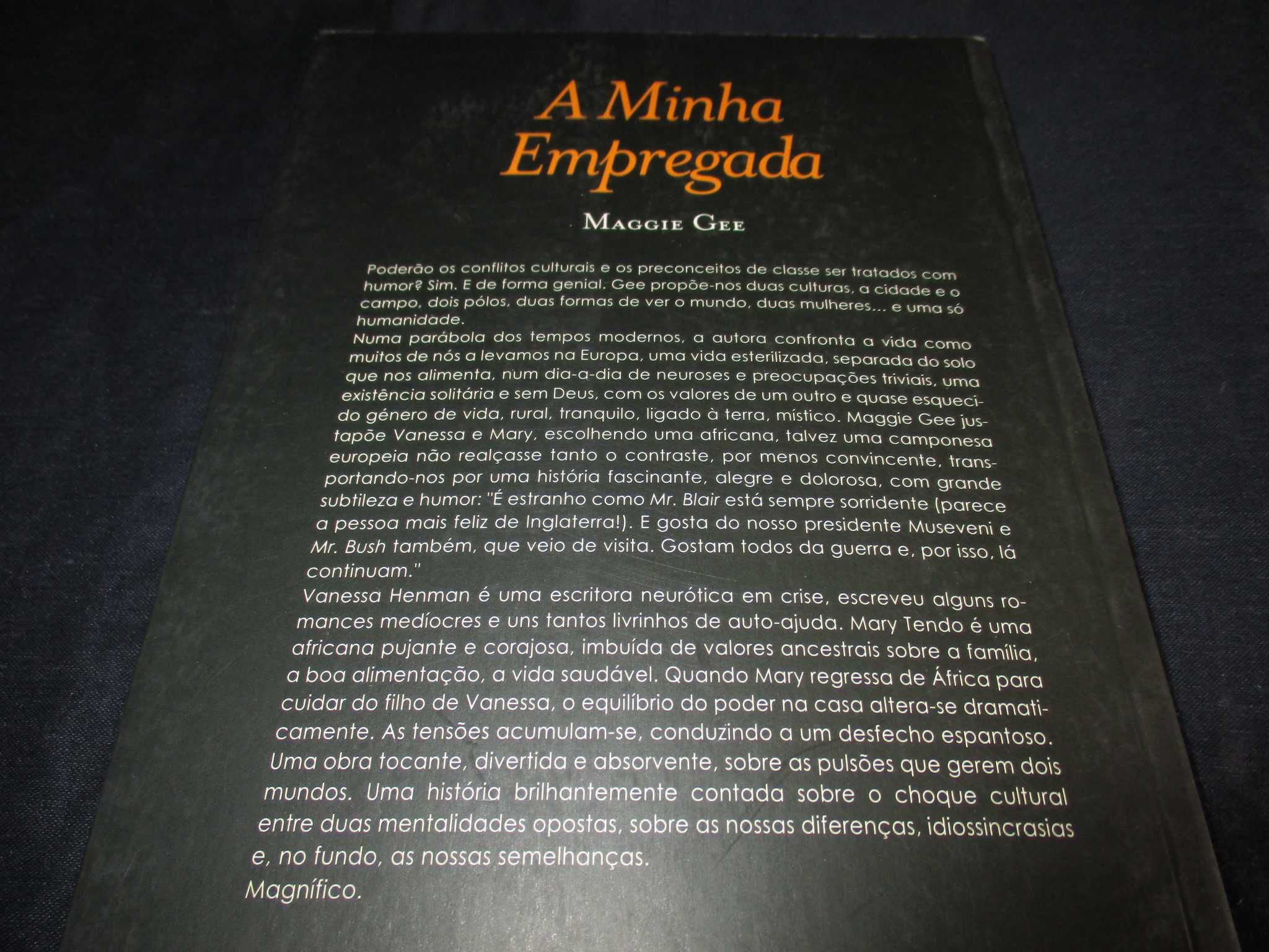 Livro A Minha empregada Maggie Gee