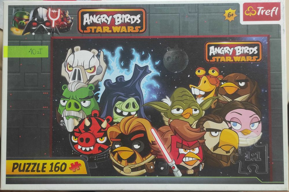 Puzzle Angry Birds 160el Star Wars