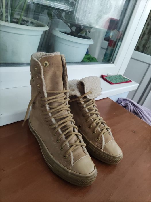 Кожаные ботинки Converse оригинал