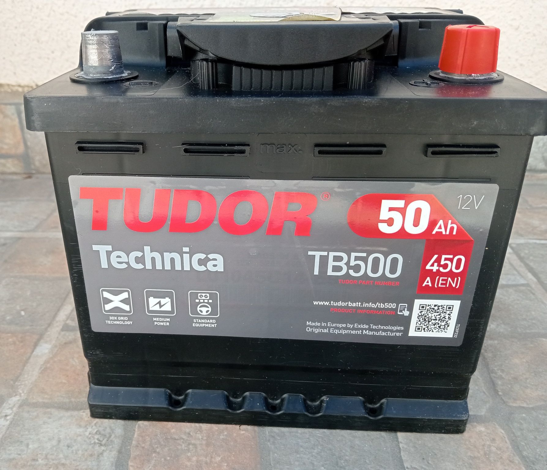 Bateria carro TUDOR TECHNICA