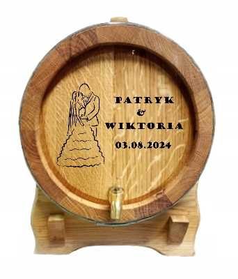 Beczka dębowa 10l do wina, bimbru GRAWER PRODUCENT