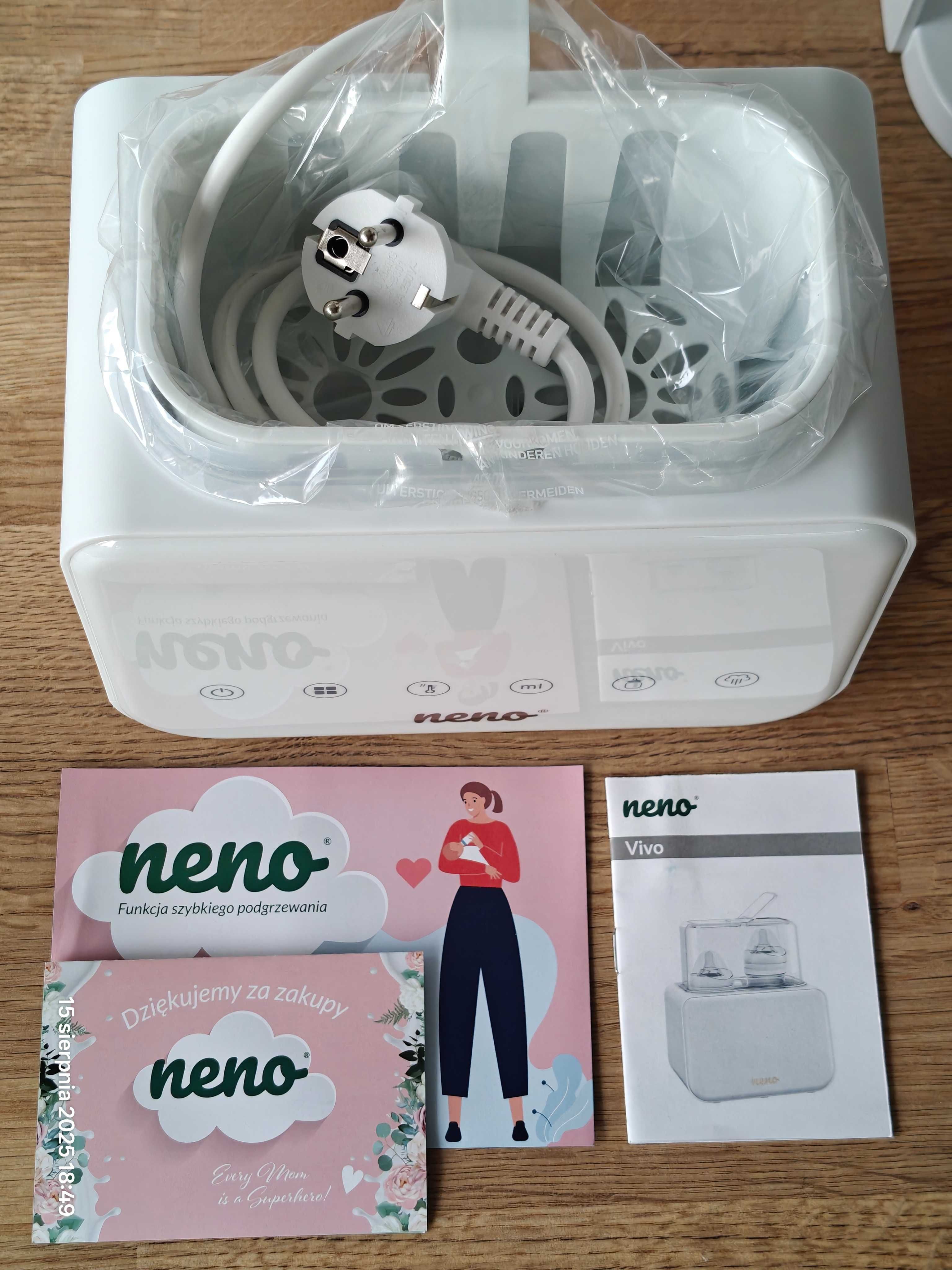 Podgrzewacz do butelek Neno Vivo 6w1 Sterylizator Rozmrażacz