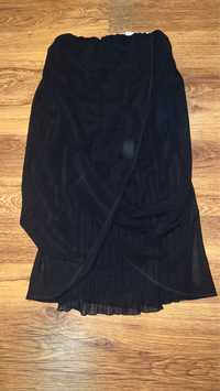 Nowa czarna Elegancka spódnica z żorżety calzedonia 34 xs