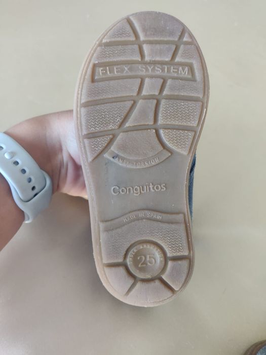 Botas azuis Conguitos, tamanho 25
