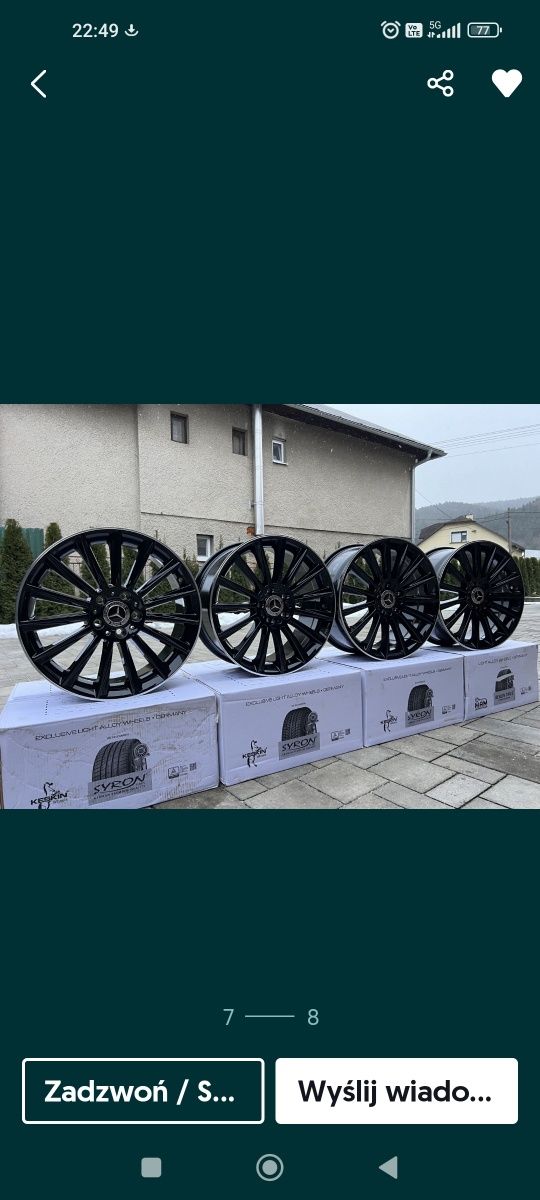 Felgi KESKIN 18" czarny połysk 5x112 VW,BMW,Mercedes nowe!!!