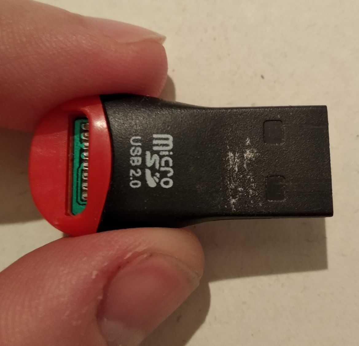 Кардридер micro SD HC карта памяти флешка USB card reader