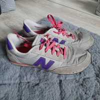 Buty New Balance 38 szaro różowo fioletowe