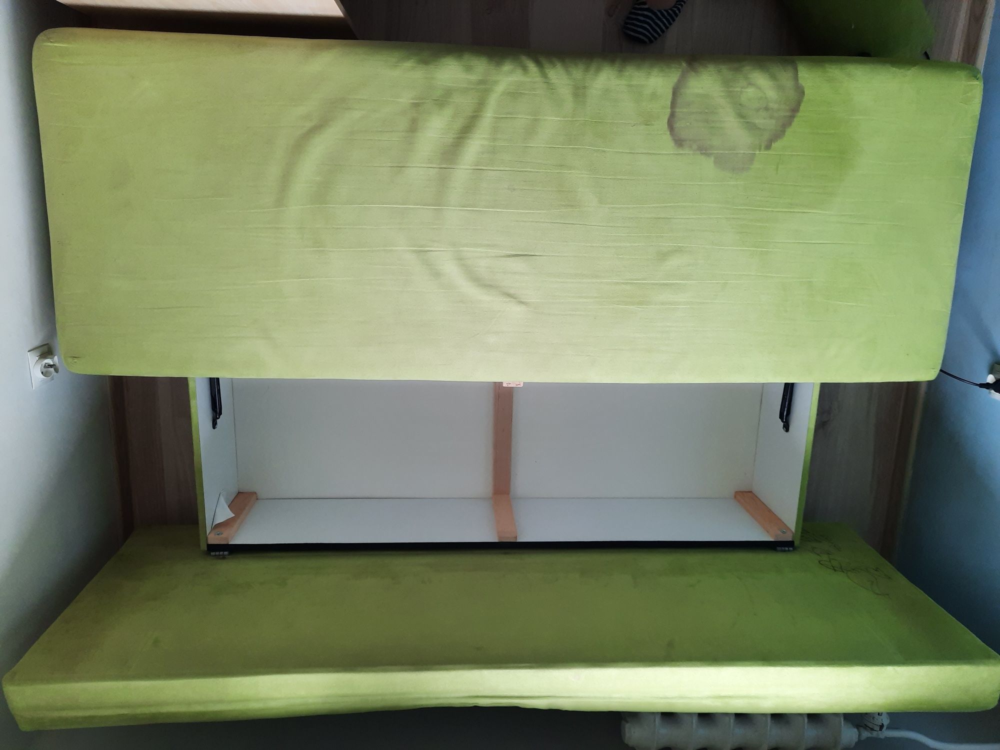 Sofa BRW MIA LUX 3DL, Kanapa rozkładana 190x135 cm