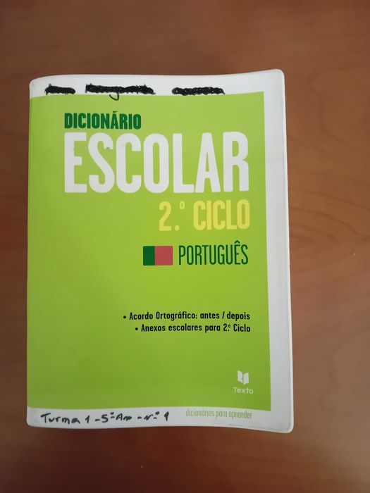 Dicionário Escolar do 2º Ciclo