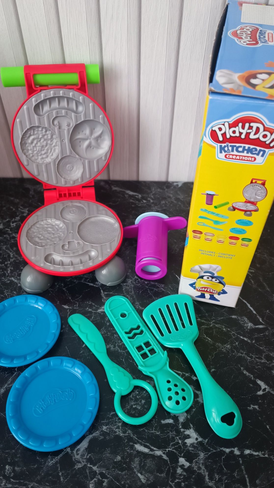 Play-Doh бургер гриль + додаткові предмети