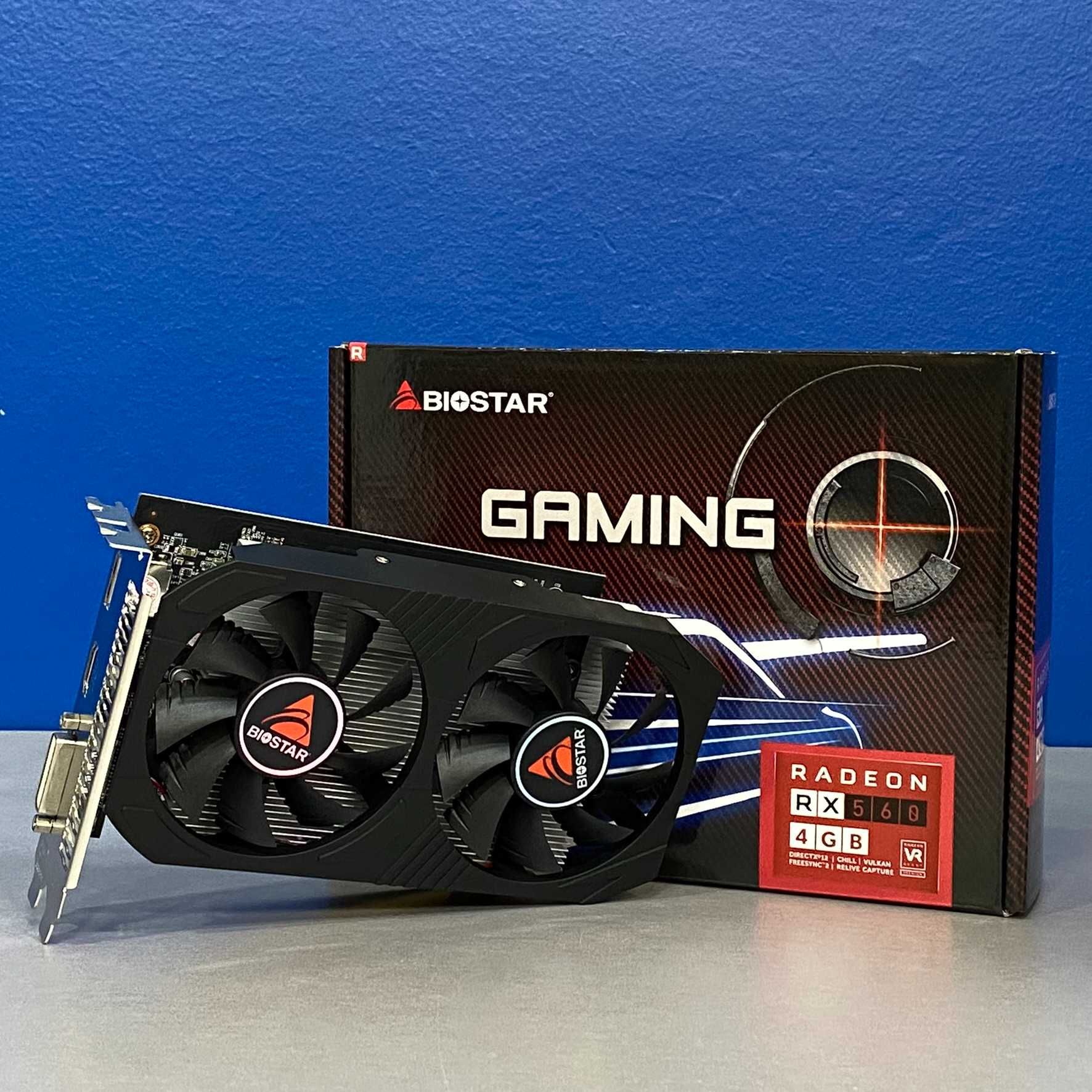 Biostar Radeon RX 560 Gaming - 4GB GDDR5 (NOVA)